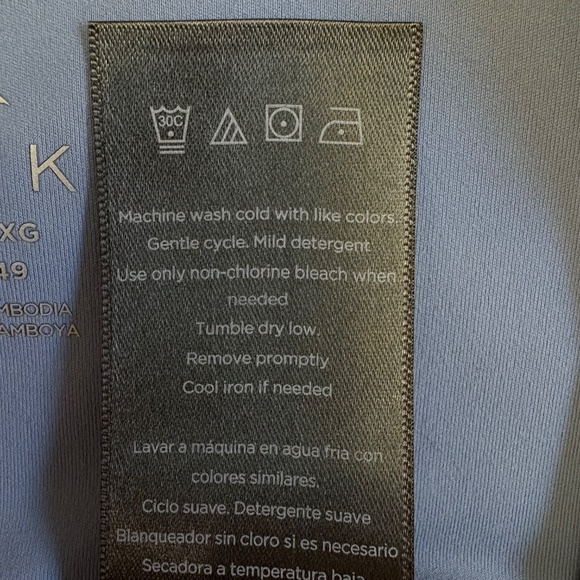 Danskin Women's Lightweight Tights Leggings, Pockets, Blue, XXL NWT - Picture 16 of 16